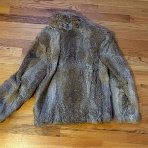 100% Rabbit fur jacket
